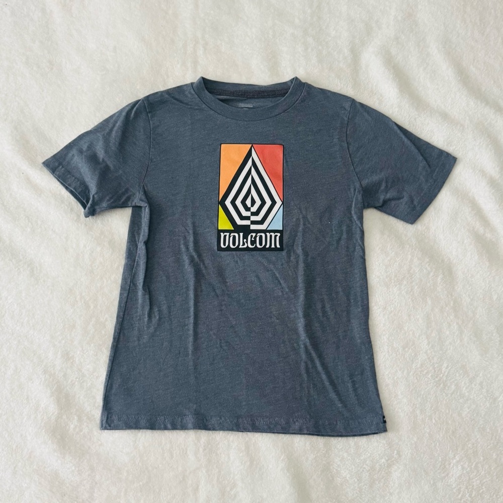 VOLCOM Boys Slate Blue T-Shirt